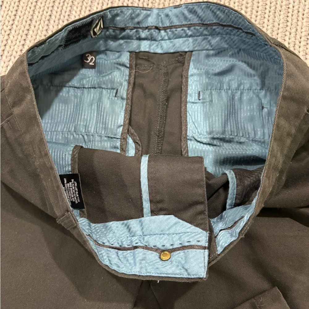 NWOT men’s size 32 Volcom Black Pants - Picture 3 of 7